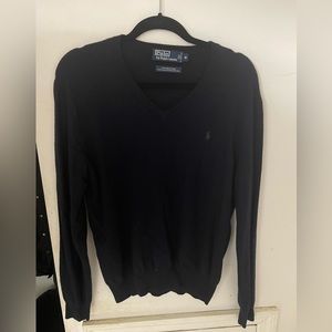 Look at the pics to see condition (2 little holes in the back of sweater)